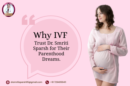 Why IVF Patients Trust Dr. Smriti Sparsh for Their Parenthood Dreams.